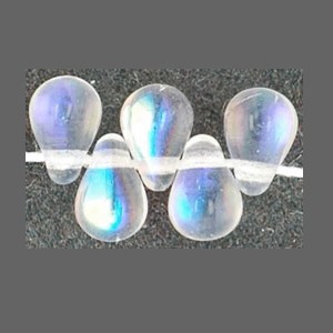 CZ-Tear Drops - 4*6mm: Crystal AB(50pk)