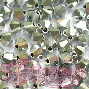 Czech Crystal : M.C. Bicone 4mm / Crystal Labrador full(100PK)