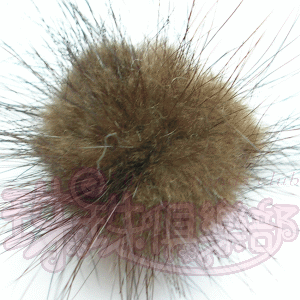 2.5~3cm Mink ball-Smoked Topaz(3pcs)