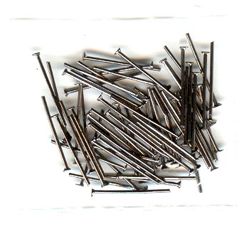 0.65*14mm Black-Nickel Plated Head Pins.(3g)