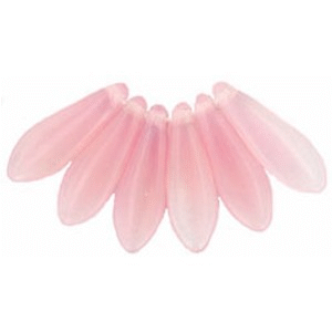 CZ-Dagger Beads 5/16mm: Milky Pink(20PK)