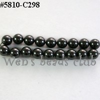 Swarovski #5810 Black Pearl(12m*5PK)