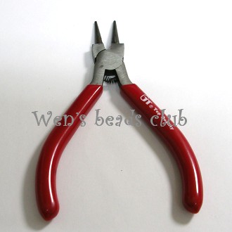 Basic Round Nose Pliers(Siam Ruby).