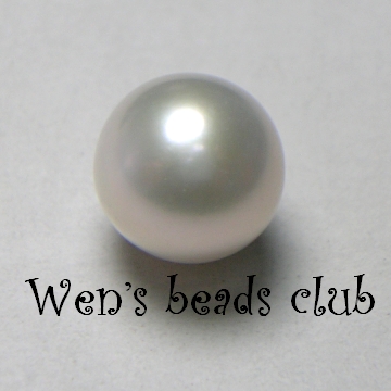 單顆圓形珍珠-9.15mm-白色-PR001-01