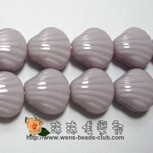 CZ-Shells 9*9mm : Lavender Coral(20PK)