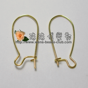 Kidney Wire(Gold Plated 4 pairs)