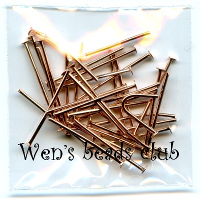 0.8*18mm Copper Plated Head Pins.(3g)