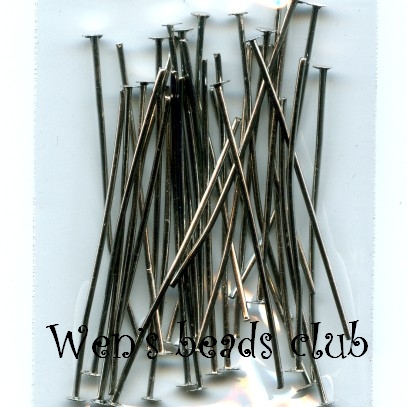 0.8*36mm Platinize Plated Head Pins.(3g)