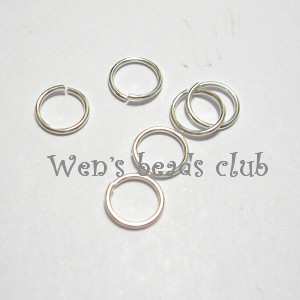 Sterling Silver-Jump Ring 0.61*6.0mm*50pcs