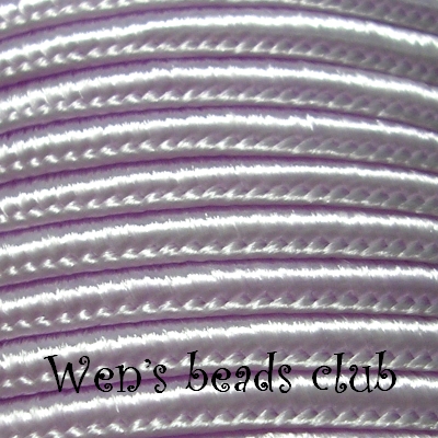 5.0mm素色扁繩-淺紫色(寬5.0mm*5尺)