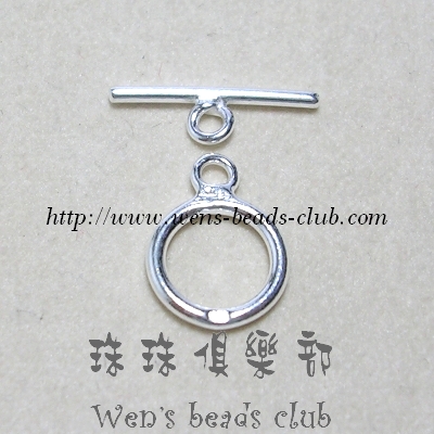 Sterling Silver-Clasp Toggle Set 13.85mm*1 Set