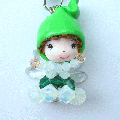 Diy Kits-Nana angel Doll-Green