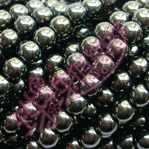 CZ-Round Beads 4mm: Hematite(100pk)