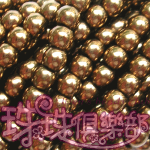 CZ-Round Beads 3mm: Bronze(200pk)