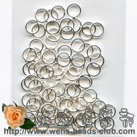 Open Jump Rings-Silver Plated