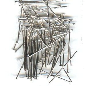 0.6*18mm Platinize Plated Head Pins.(3g)